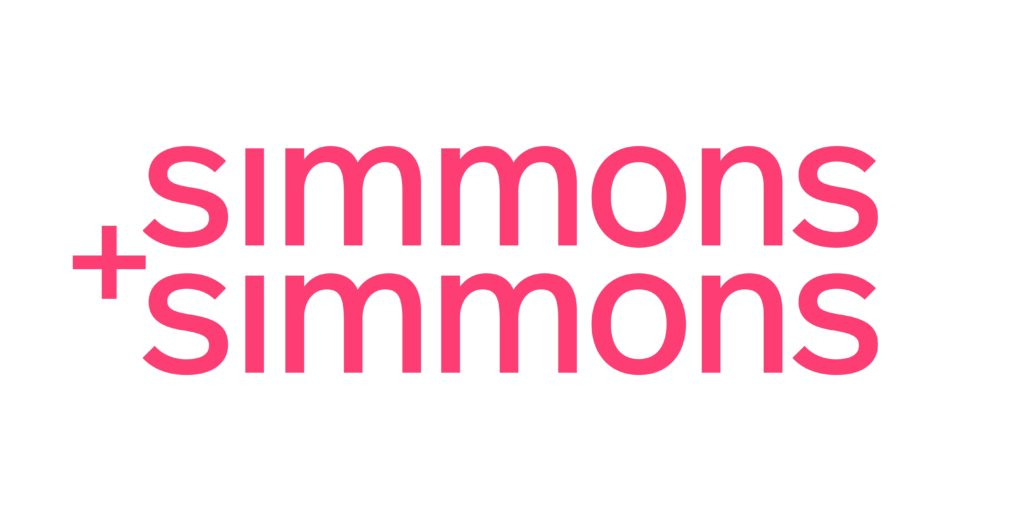 Simmons Wordmark CMYK Coral